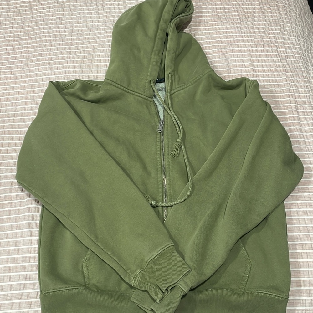 Brandy Melville zip up sweatshirt
